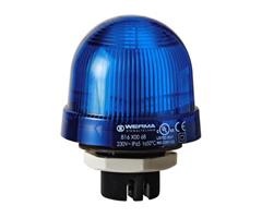 816.500.68 Werma  LED Beacon 816 230vAC 5:BLUE Permanent IP65 iø37 Panel Mounting